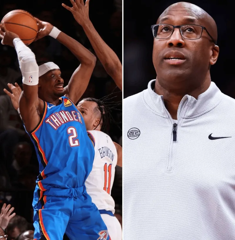 亿万28-迈克-布朗：SGA很难防，他非常擅长让裁判相信他是被撞倒的