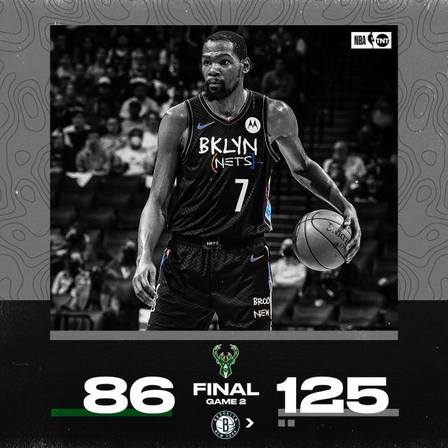 亿万28-摧枯拉朽！篮网39分狂屠雄鹿 21记三分创队史纪录