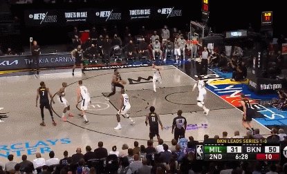 亿万28-摧枯拉朽！篮网39分狂屠雄鹿 21记三分创队史纪录